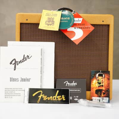 Fender Blues Junior Tweed Limited Edition w/ Jensen Speaker & Original Box #56315 image 17
