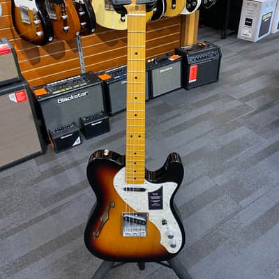 Fender Vintera II '60s Telecaster Thinline with Maple Fretboard - 3-Color Sunburst image 1