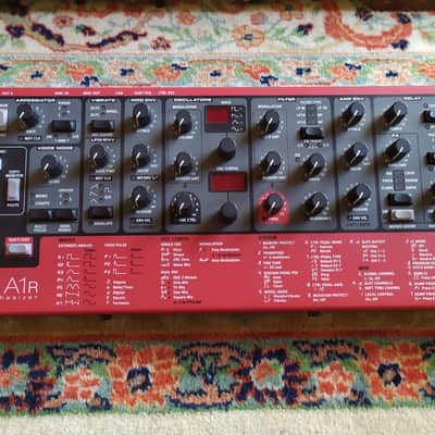 Nord Lead A1R Rackmount Analog Modeling Synthesizer 2014 - 2016 - Red