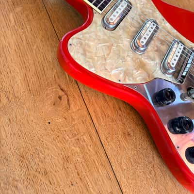 Circa 1963 Framus  Strato Deluxe Factory Left Handed Rare Collector Vintage Lefty image 2