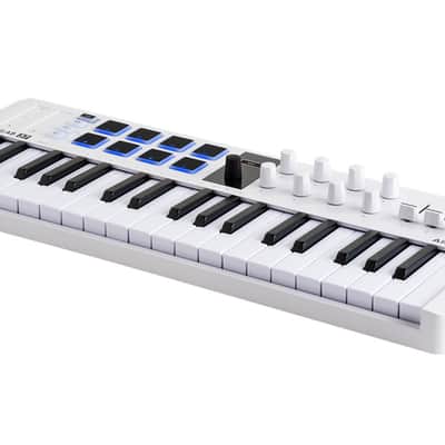 Arturia MiniLab 37 MK3 37-Key MIDI Controller - White image 4