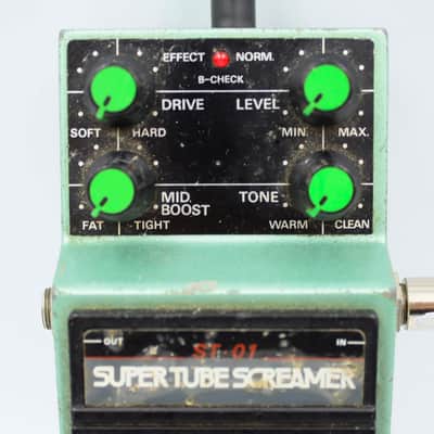 Maxon ST-01 Super Tube Screamer Made in Japan Guitar Effect Pedal 195646 image 3