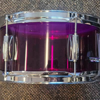 RL Drums Purple Acrylic 12"x 5.5" snare drum image 9