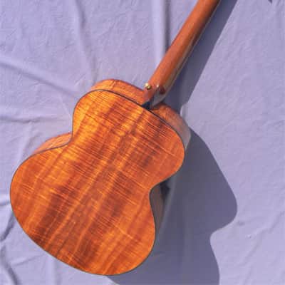 2012 Collings SJ Koa Custom: Spectacular AAAA Koa Body, German Spruce Top, Baggs Anthem Pickup, Big Bold Voice image 2