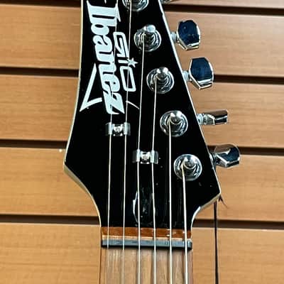 Ibanez GRX70QAL-TBB Gio Left-Handed in Transparent Blue Burst #5572 image 5