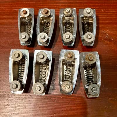 Ludwig Large Classic Lugs (8) 60's/70's - Chrome image 4