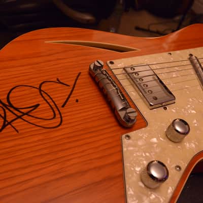 Jackson Charvel SC1 Surfcaster FAMOUS Artist Owned by Robert Plant Led Zeppelin Guitarist Magazine image 6
