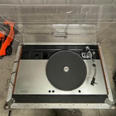 Luxman PD444 Luxman PD444 Direct Drive Turntable (220V) + SME 3009 Tonearm + Grado F-3+ Cartridge & Original Dustcover image 9