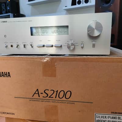 Yamaha A-S2100 AMPLIFICATORE INTEGRATO / PERFETTO PARI AL NUOVO / FULL SET  A-S2100  SILVER image 1