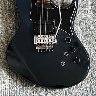 Hamer Phantom-customized shorthorn + Floyd Rose Trem 1986 - Blue Metallic image 1
