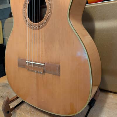 Yamaha No. 45 Nippon Gakki Acoustic Classical Guitar Vintage 1960s W/Case image 4