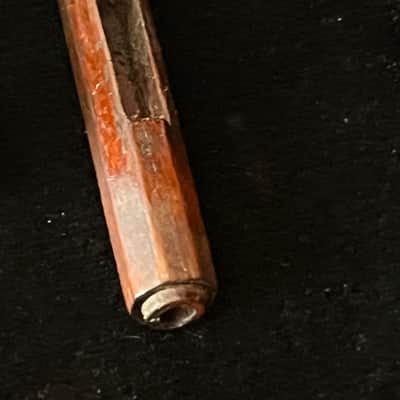 Antique vintage Conrad Gotz*** 3 star bow Violin Bow - grafted, repaired, and just a bit longer image 12