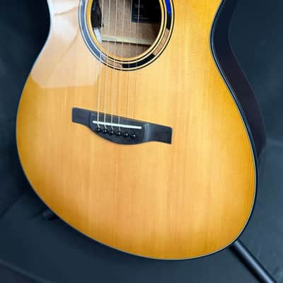 Yamaha TAS1 C TransAcoustic Folk Cutaway Acoustic-Electric Guitar Sand Burst Finish w/ Soft Case image 4