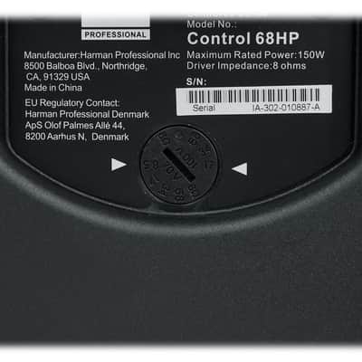 Pair JBL CONTROL 68HP High-Power 70v Commercial 8" Hanging Pendant Speakers image 7
