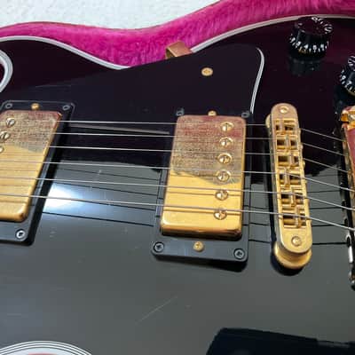 Gibson USA 1995 Les Paul Custom Ebony Miraculous Great Conditions w/Hard case image 5
