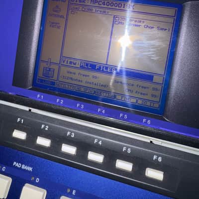 Akai MPC4000 Music Production Center 2002 - 2007 - Blue image 12