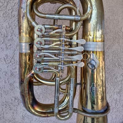 B&S "Sonora" BBb 4 Rotary Valve Tuba image 2