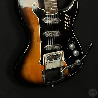 Burns London Split Sonic from 1964 in red-sunburst finish "Made in England" image 5