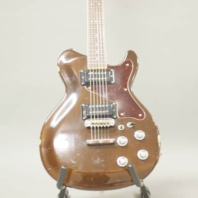 Mosrite of California  Blues Bender 1970 Brown image 2