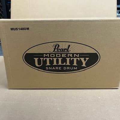 Pearl MUS1480M 14"x8" Modern Utility Snare Drum - Satin Brown image 10