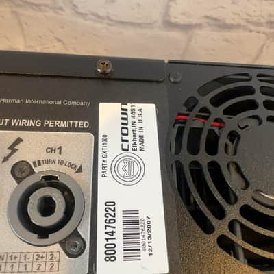 Crown XTI1000 Power Amp image 10