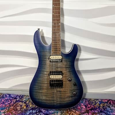 Cort KX300 Open Pore Cobalt Burst Electric Guitar image 1