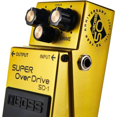 Boss 50th Anniversary Pedal Set - BD-2 Blues Driver / SD-1 Super Overdrive / DS-1 Distortion image 16