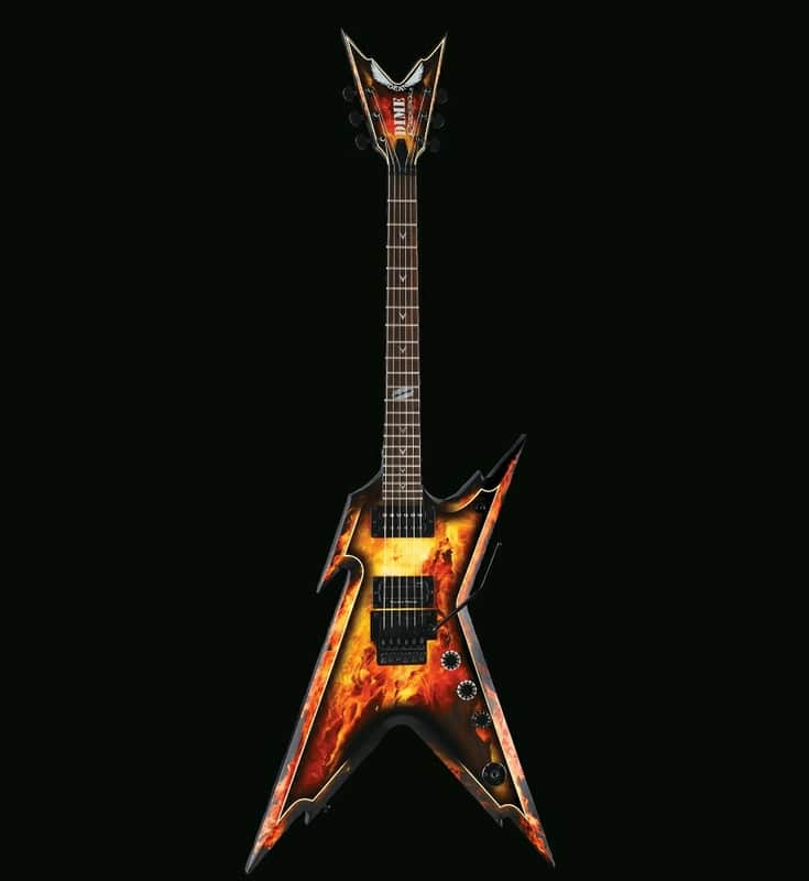 Dean Razorback Explosion Electric Guitar image 1