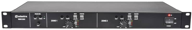 Adastra RMS1202 Amplifier 100V - 2 x 120W image 1