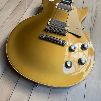 Gibson USA Les Paul Deluxe - 30th Anniversary 2000 Limited Edition - Bullion Gold - with case image 8