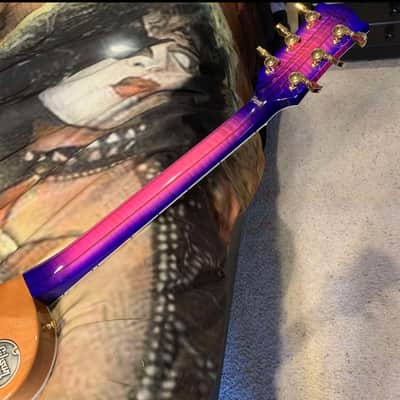 Rare Gibson Les Paul Custom Axcess Neon Burst 2024 - Bengal Burst image 2