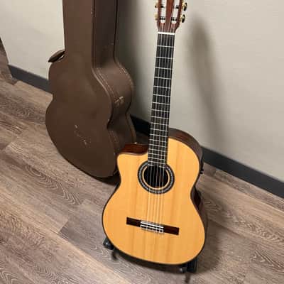 Cordoba Left Handed GK Pro Negra All Solid Luthier Series Acoustic Electric Classical Guitar image 2
