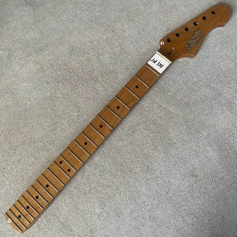 Strat Style Roasted Maple Guitar Neck image 1