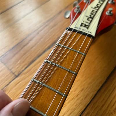 1979 Rickenbacker 320 Fireglo Flamed Electric Guitar w/ OHSC image 6