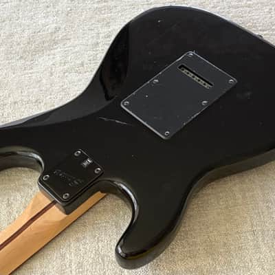 2015 Squier Bullet Stratocaster HSS w Tremolo Limited-Edition Electric Guitar Black Metallic image 19
