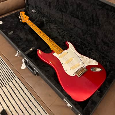 Fender Stratocaster David Gilmour Candy Apple Red Relic 7.2lbs w/ Fender Case imagen 22