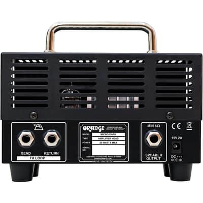 Orange Amps, 1 Electric Guitar Power Amplifier, Black (Micro Dark) image 3