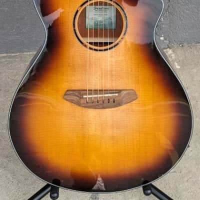 Breedlove ECO Discovery S Concert Edgeburst CE Cedar Top AcousticElectric Guitar image 1