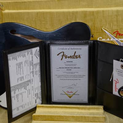 Fender Custom Shop W25 Limited Edition 50’s Thinline Telecaster Journeyman Relic Aged Black 2026 w/OHSC image 13