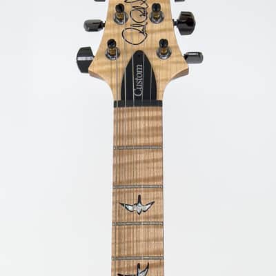 PRS Custom 24 LTD European Edition (Wood Library/10-Top/Custom Colour) 2021 Charcoal Fade/Black Back image 3