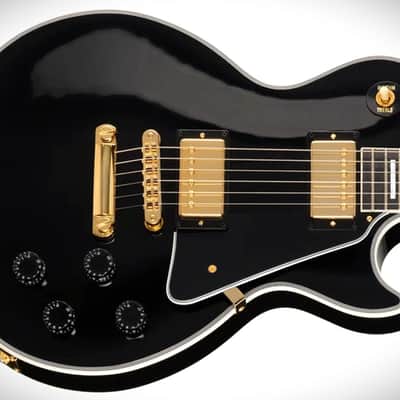 Gibson Les Paul Custom Long Scale 2026 Ebony image 1