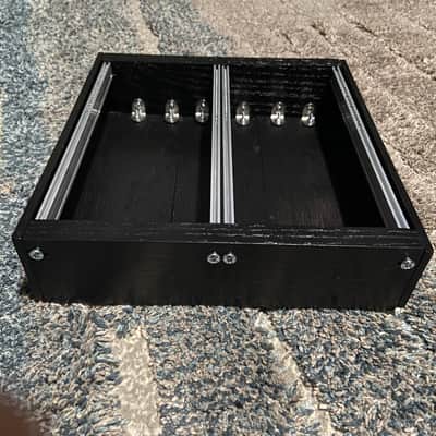6U 50hp per row Eurorack Modular Unpowered case oak -black 2026 - Black Vehslage Modular image 5