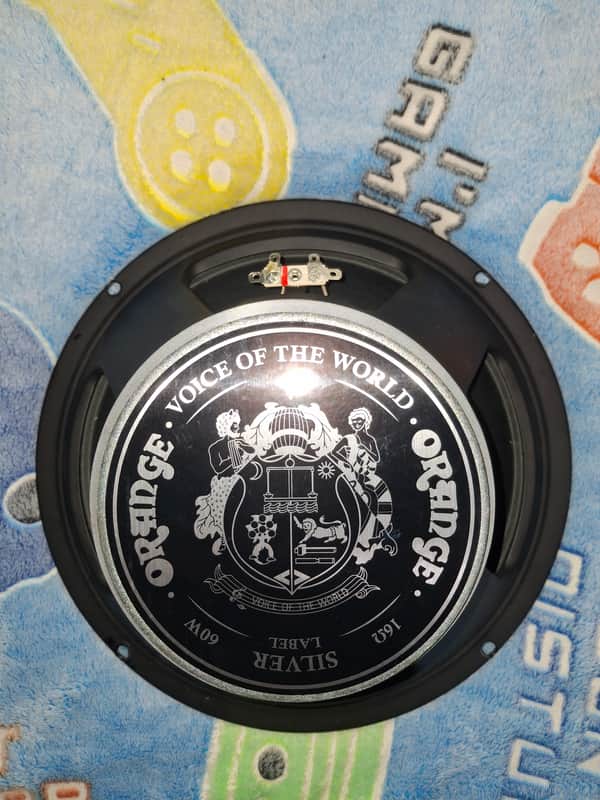 Orange Orange Voice of the World Silver Label 12" 16Ohm 60W 2010s - Black image 1