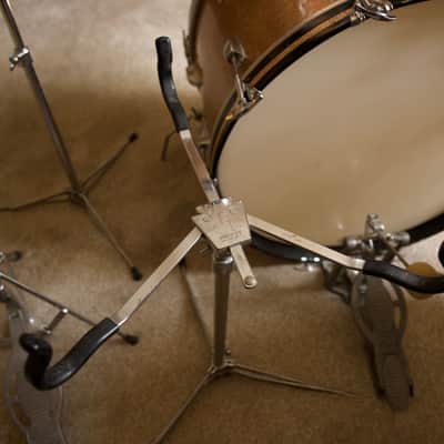 Ludwig 980 Super Classic 1966 - Champagne Sparkle with full factory checklist & original drum heads image 14