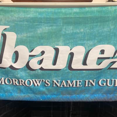 Ibanez Guitars 80’s-90’s - Dealer Banner Sign Vintage Cloth image 21