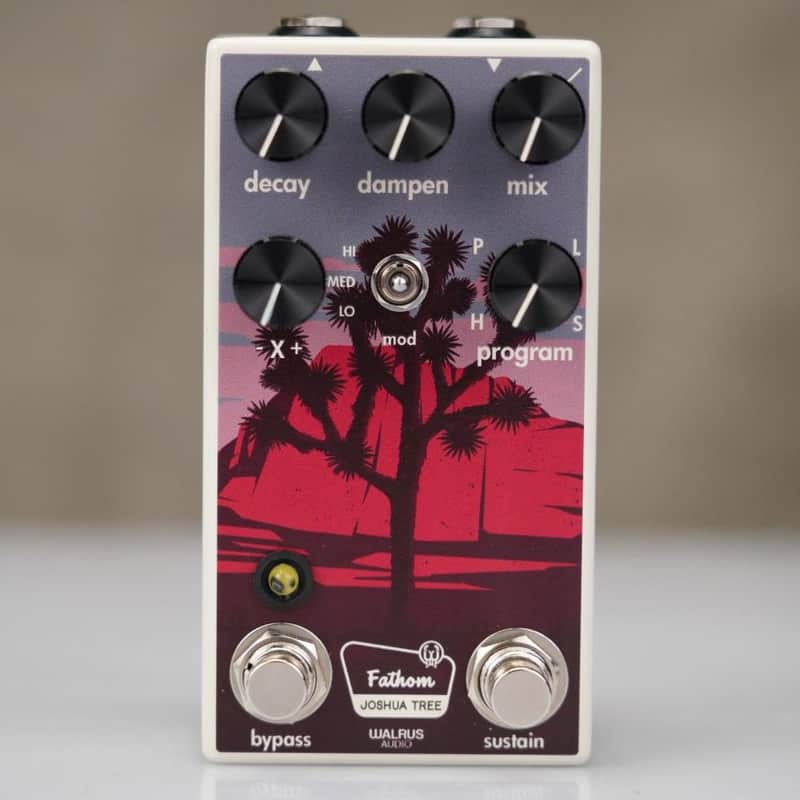 Walrus Fathom Joshua Tree Multi-Function Reverb Pedal w/ Box #59290 image 1