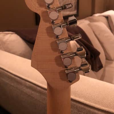 Charvel Custom Shop 2014 Sonic Blue w/ Maple Fretboard image 5