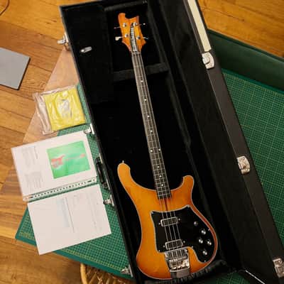 Rickenbacker 4002 1978 Walnut GLO - Collector's Holy Grail - The Pinnacle of RIC Engineering image 20