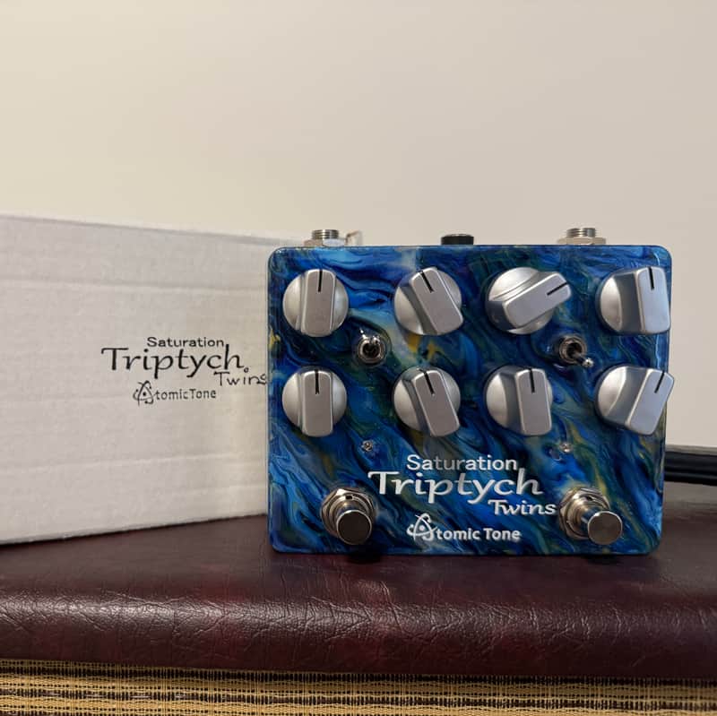 Atomic Tone Saturation Triptych Twins - Overdrive/Distortion/Fuzz, Recent image 1