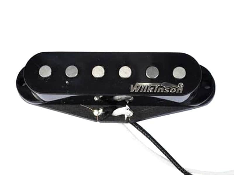 Wilkinson MWVSB Vintage Voiced Single Coil Bridge Pickup - Black image 1